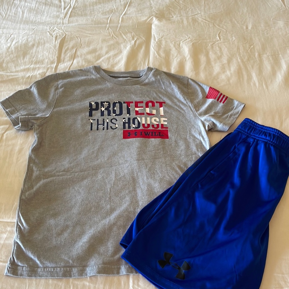 Little Boys Under Armour Outfit